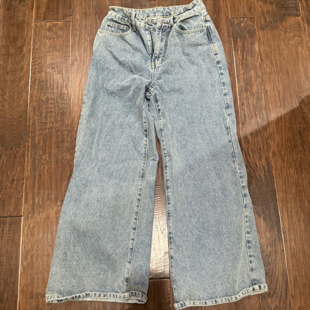 Acid Medium Blue Jeans